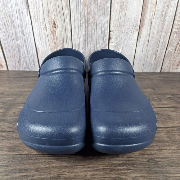 Crocs Bistro Work Slip On Clog Men's Sz 12 Navy (NWOB) - Picture 2 of 9